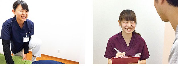 女性施術者在籍